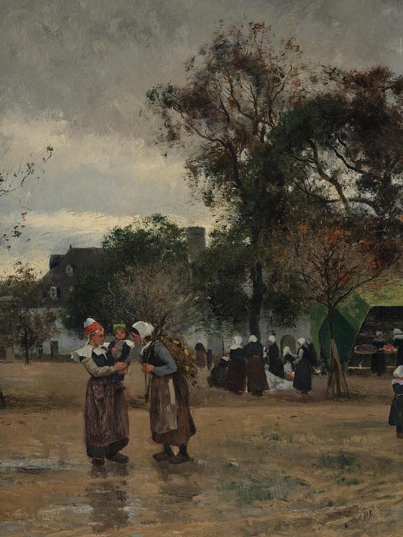 Johan Ericson, "Torget Concarneau".
