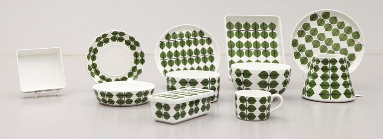 SERVISPORSLIN,  51 delar, "Berså", Stig Lindberg, Gustavsberg.
