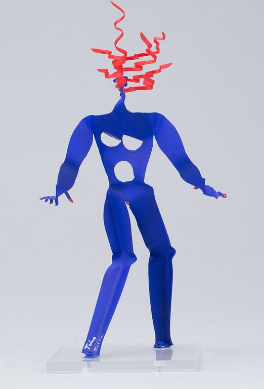 TIMO SOLIN,skulptur, signerad.