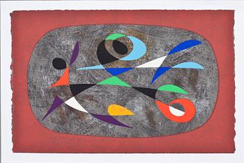 PIERRE OLOFSSON, färgserigrafi, signerad med dedikation samt numrerad 120/150.