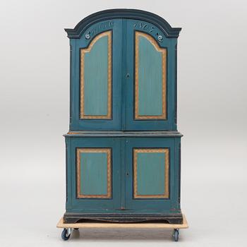 Skåp, allmoge, daterat 1807.