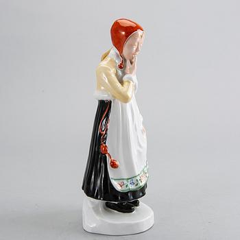 HILMA PERSSON-HJELM, figurin, Jösse Härad, Rörstrand, porslin, tidigt 1900-tal, sign.