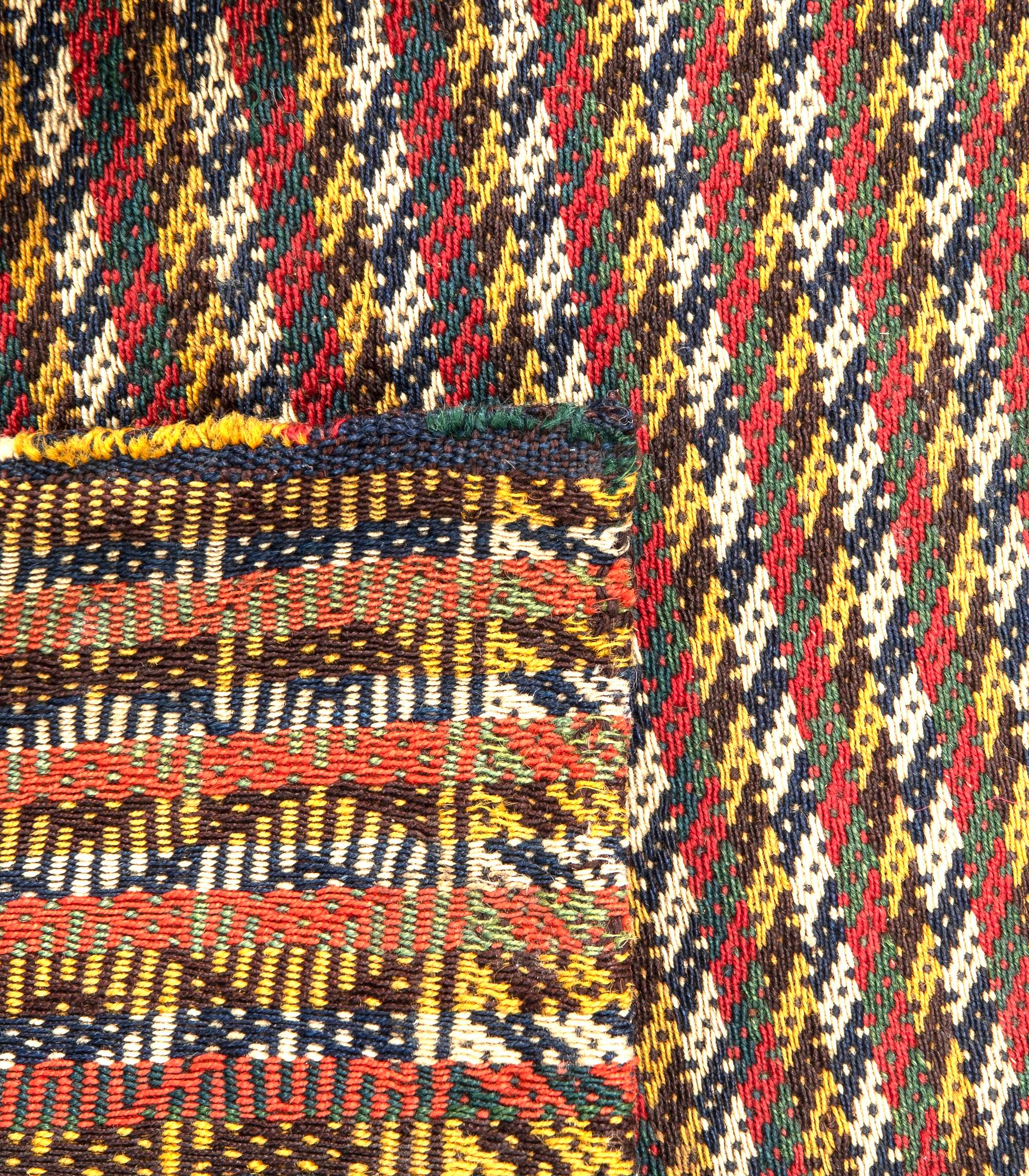 Sadelväska Kashgai khorjin old 93x48 cm.