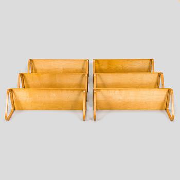 Alvar Aalto, 6 st, modell 112A för O.Y. Huonekalu- ja Rakennustyötehdas A.B. 1900-talets mitt.