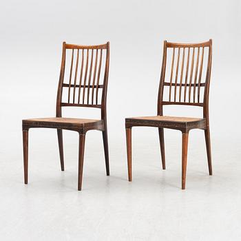 Svante Skogh, stolar, 12 st, ”Cortina”, Säffle möbelfabrik, 1960-tal.