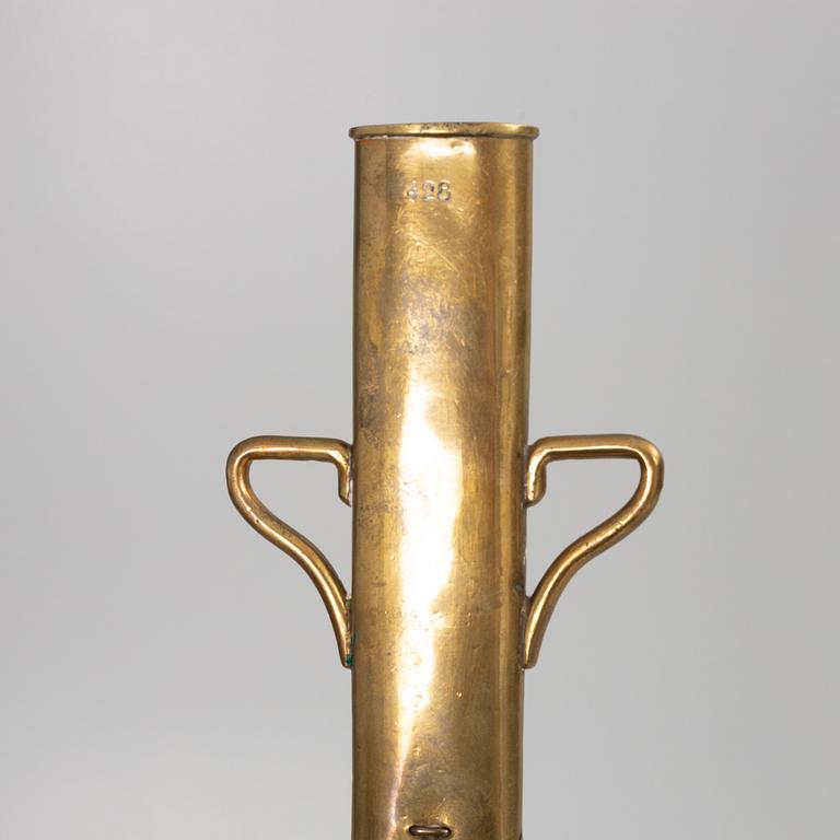 Polissabel, 1900-talets början, med balja.