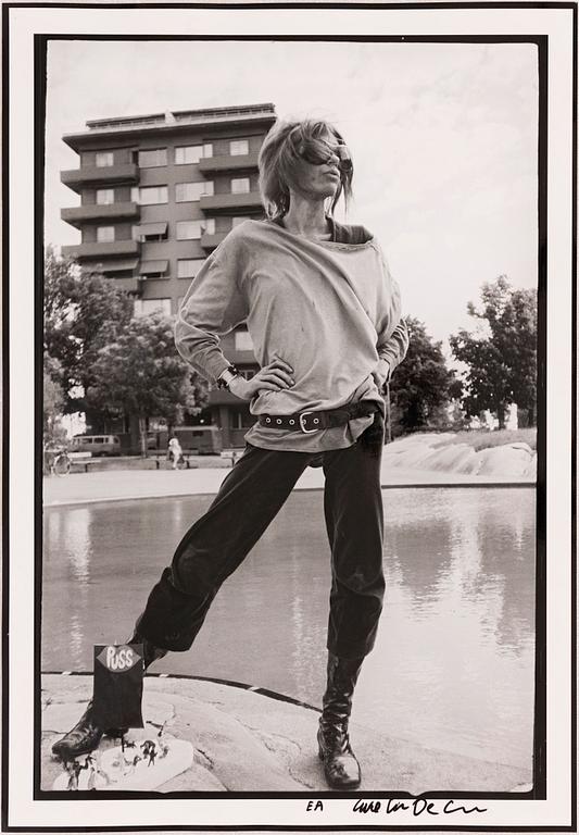 Carl Johan De Geer, Lena Svedberg, Tessinparken.