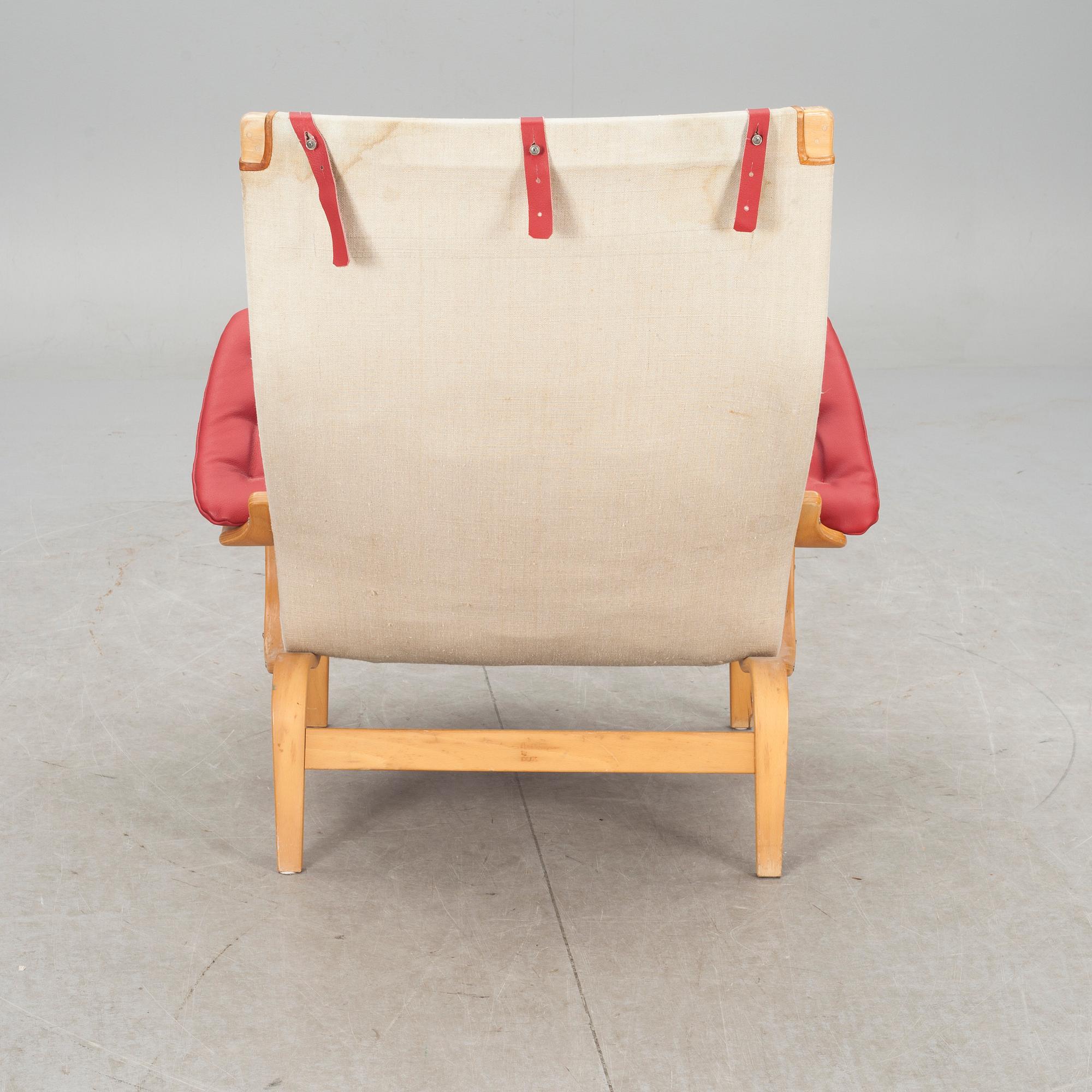 FÅTÖLJ, "Pernilla", Bruno Mathsson, Dux.