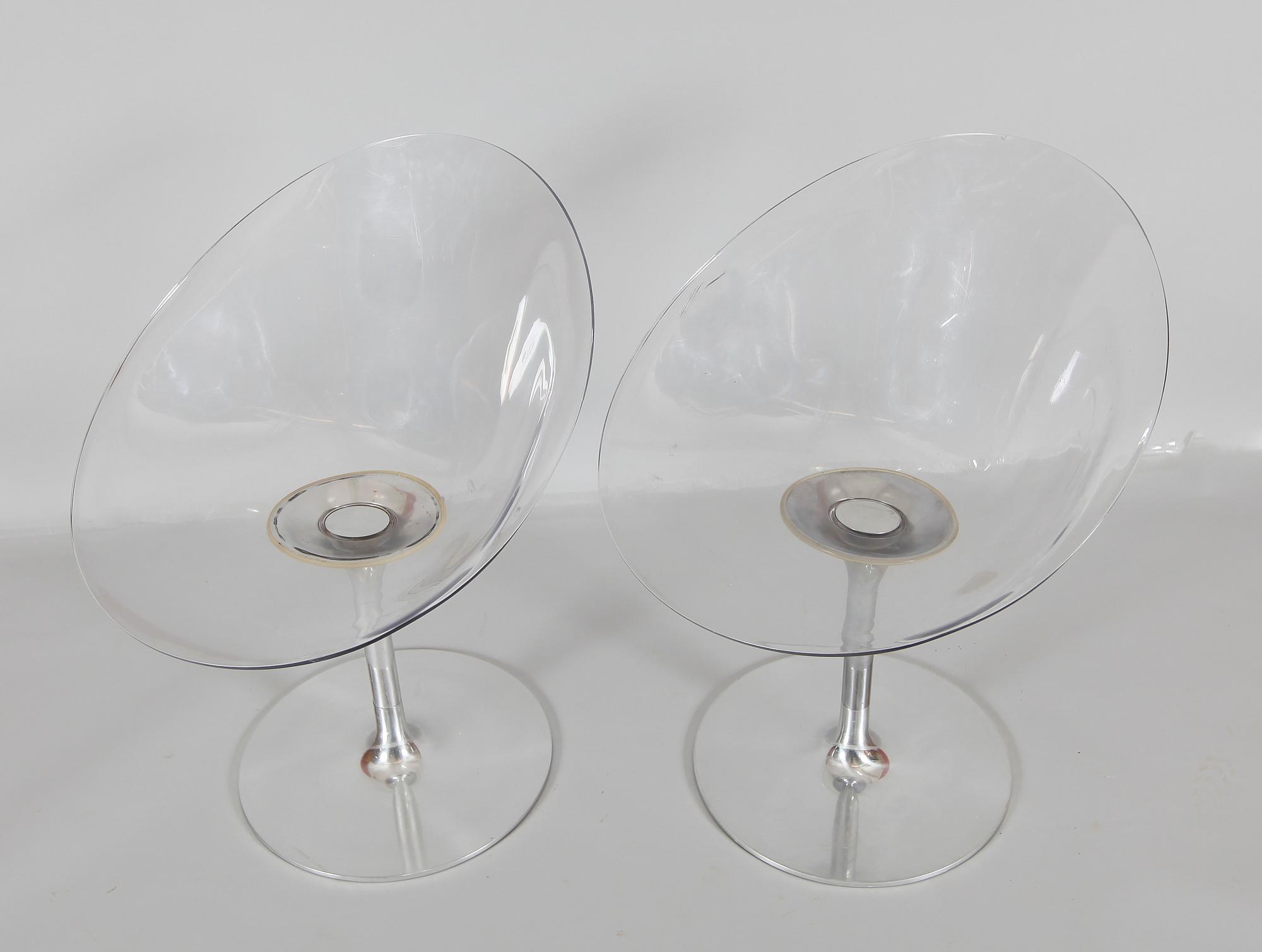 STOLAR, 1 par, "Eros", Philippe Starck, Kartell, Italien, 1900-/2000-tal.