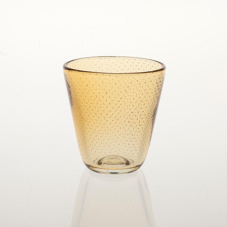 VAS, glas, signerad med syrapenna G. Nyman, Notsjö.