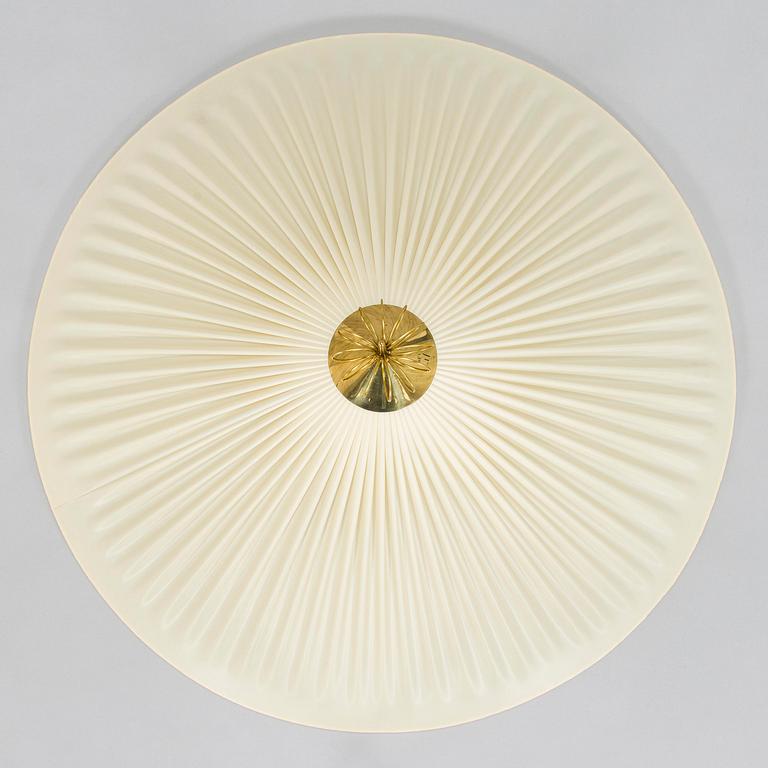 Paavo Tynell, a flush mount model "1076/80220", Idman, Finland, mid-20th century.