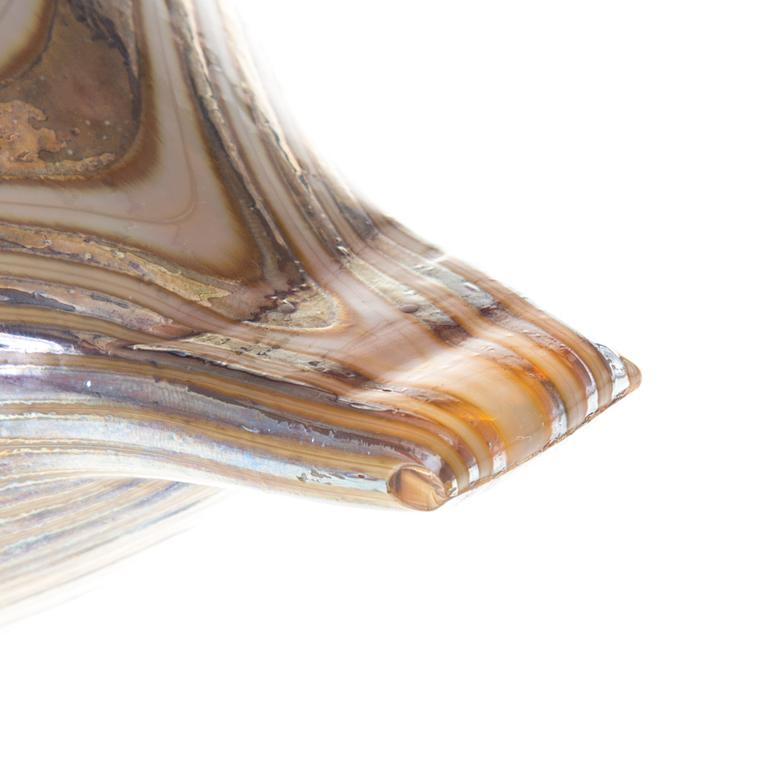 FIGURIN, glas, signerad Oiva Toikka, Nuutajärvi Notsjö.