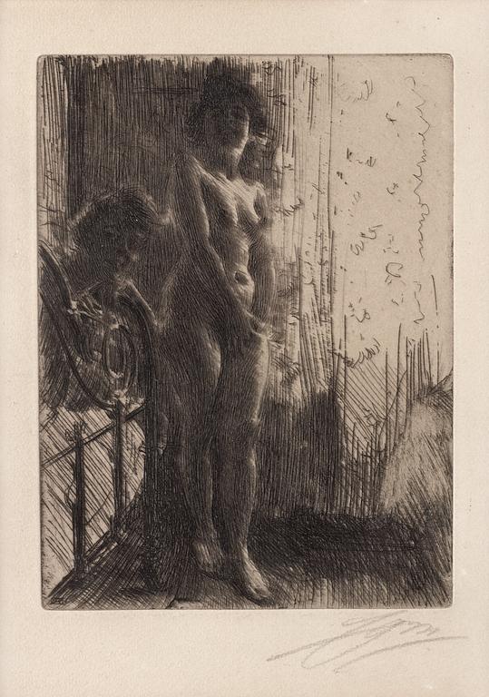 Anders Zorn, "Dark Corner".