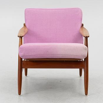 Poul M. Volther, Armchair, model 340, for Frem Röjle, Denmark, mid-20th century.