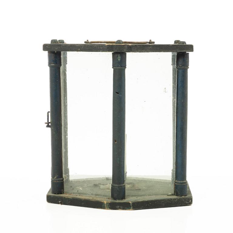 Lantern, folk art, 19th century.
