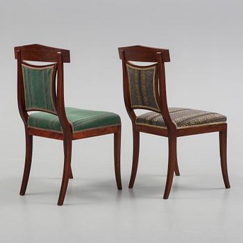 STOLAR, 6 st, senempire, 1800-talets tredje kvartal.