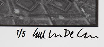 Carl Johan De Geer, photo, signed 1/5.