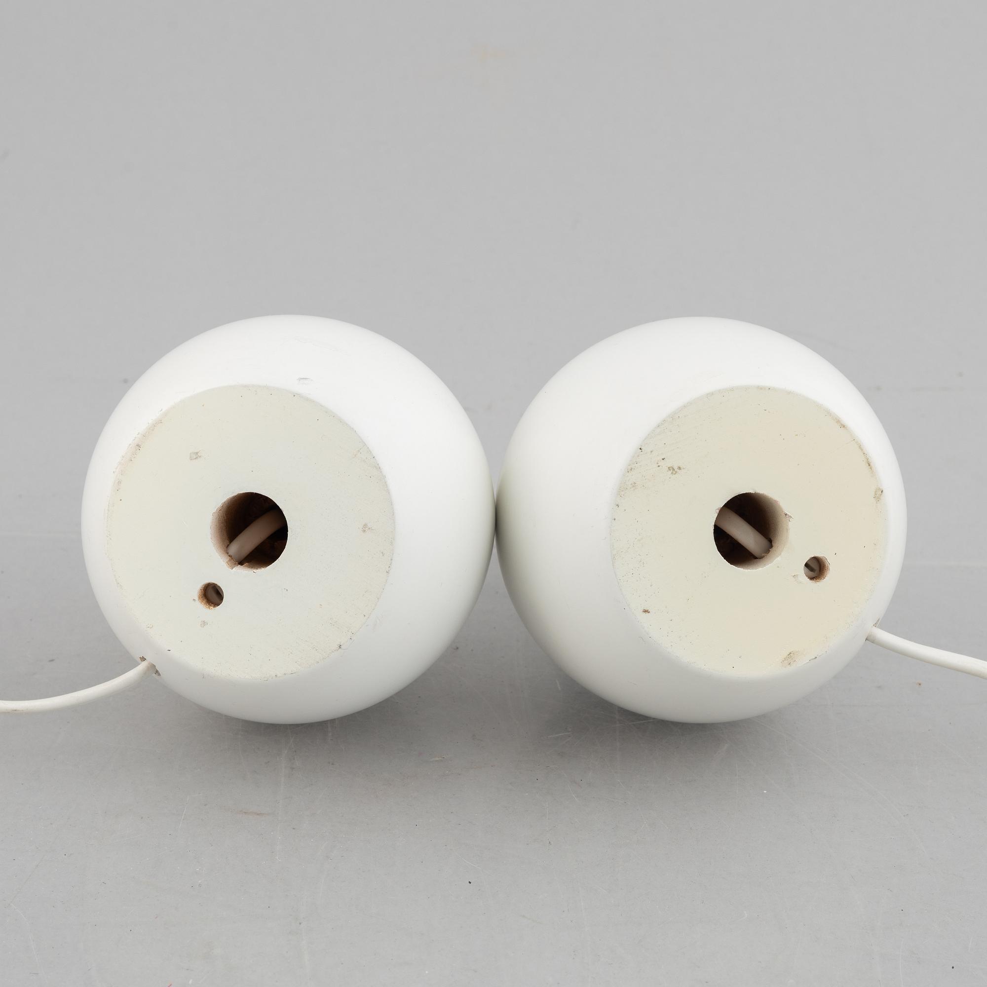 Josef Frank, a pair of model 2575 table lamps, Firma Svenskt Tenn, Sweden.