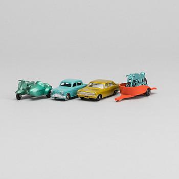 LESNEY MATCHBOX SERIES FOUR CARS.