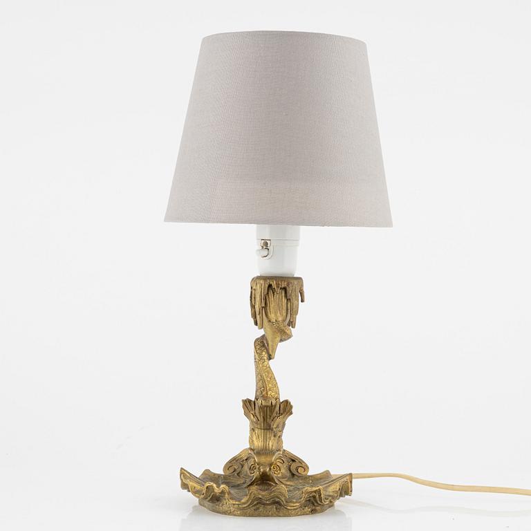 An Empire style table light, first half of the 20th Century.