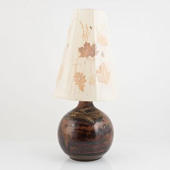 Carl-Harry Stålhane och Kent Eriksson, bordslampa, stengods, Designhuset.