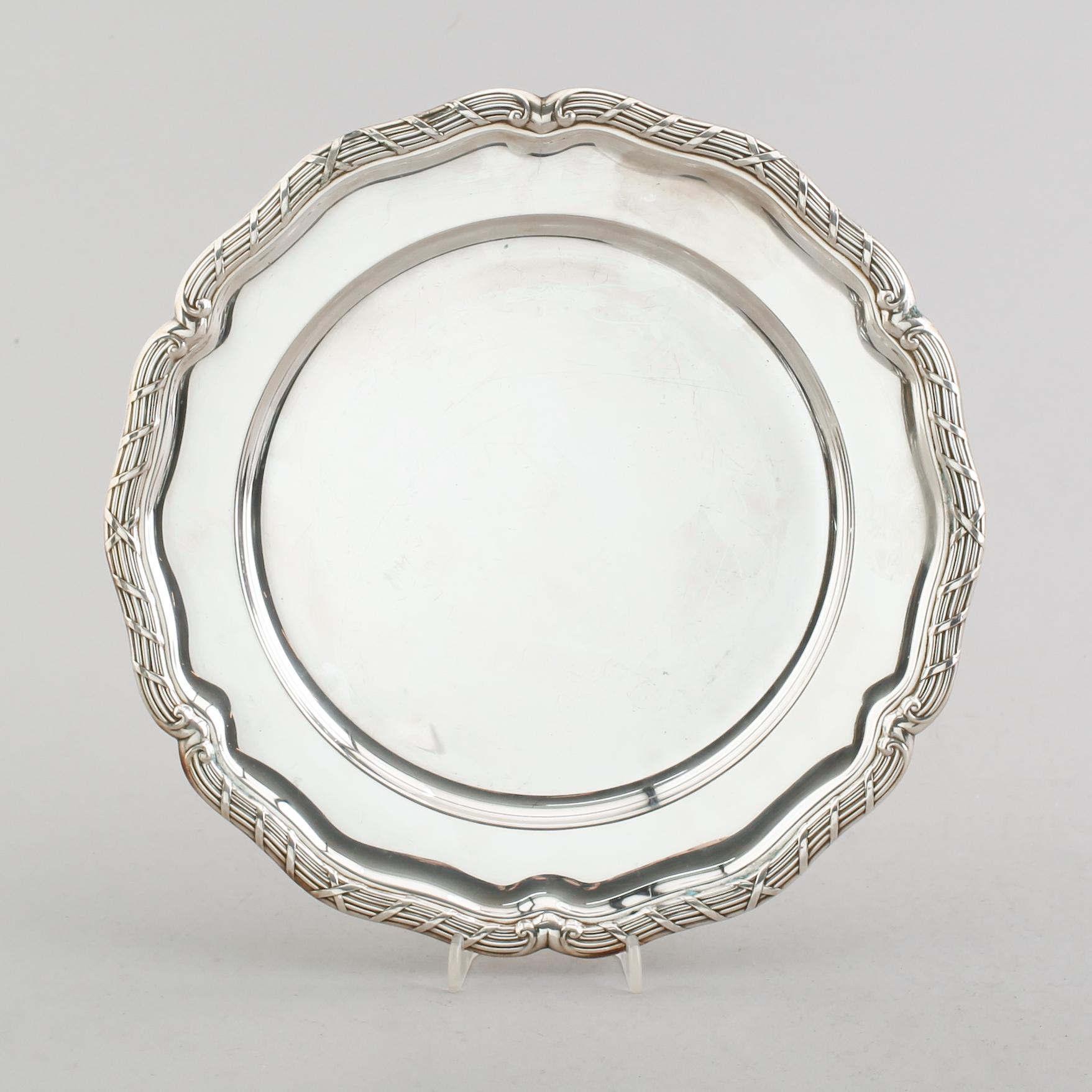 FAT, silver, CG Hallberg, Stockholm 1949. Vikt ca 566 gram.