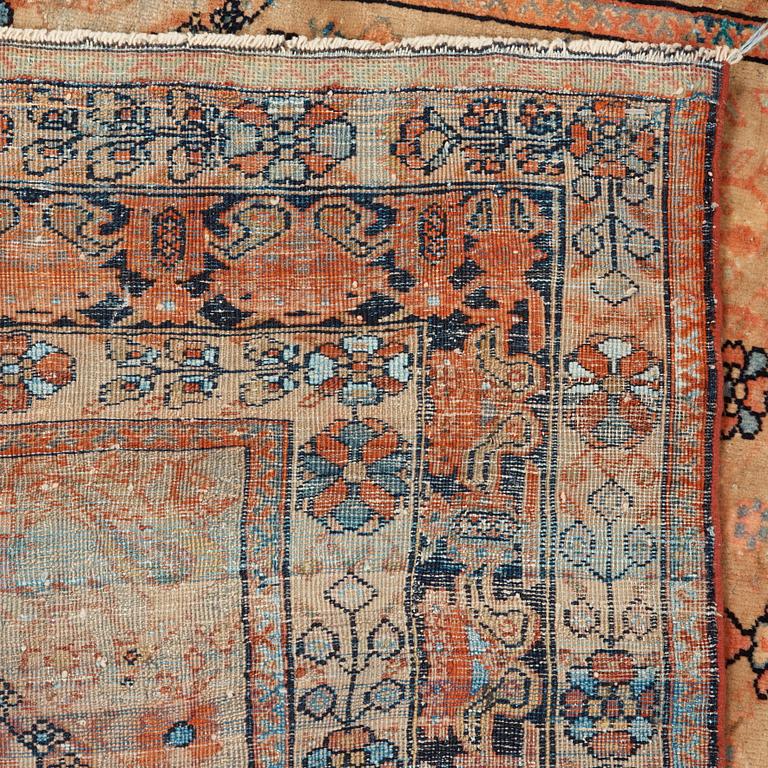 MATTA. Antik Keshan part silk, s.k. Motachem. 200 x 95,5-108 cm.