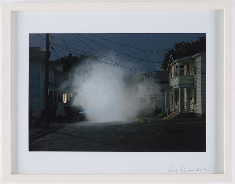 GREGORY CREWDSON, photograph signed Gregory Crewdson and numbered 1/20.