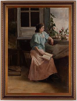 Gabriel Palencia Y Ubanell, oil on canvas, signed.