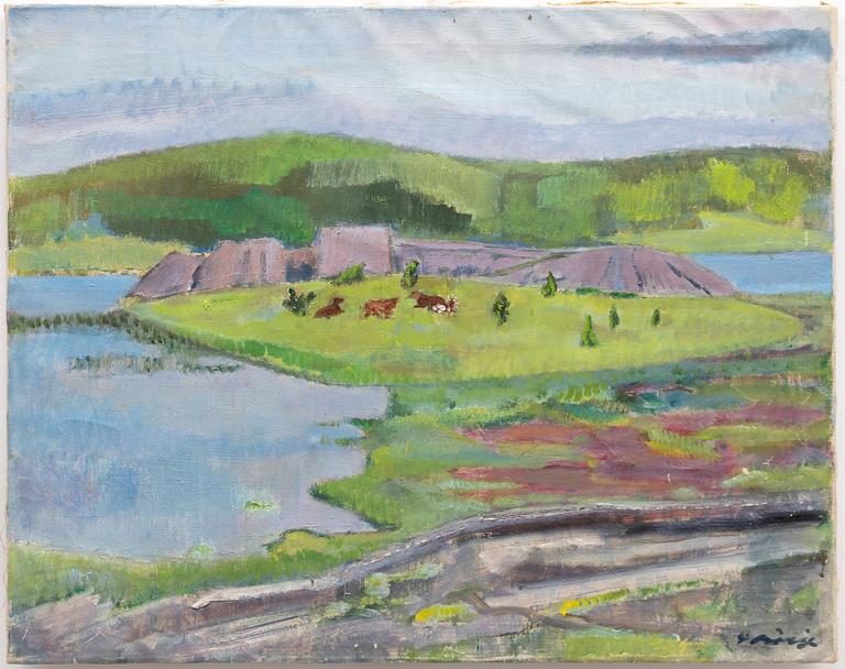 Gideon Börje, "Kor på äng".