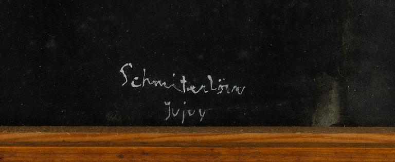 Bertram Schmiterlöw, akvarell, signerad.