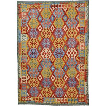 A carpet, kilim, ca 304 x 210 cm.