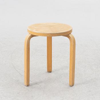 Alvar Aalto, chairs, 3 pcs, model 66 and stool, model 60, Artek, Finland.