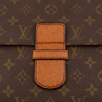Louis Vuitton, a monogram canvas briefcase.