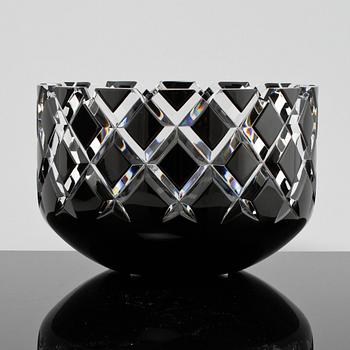 SKÅL, glas, "Sofiero", Gunnar Cyrén, Orrefors, signerad, 1900-talets andra hälft/2000-talets början.