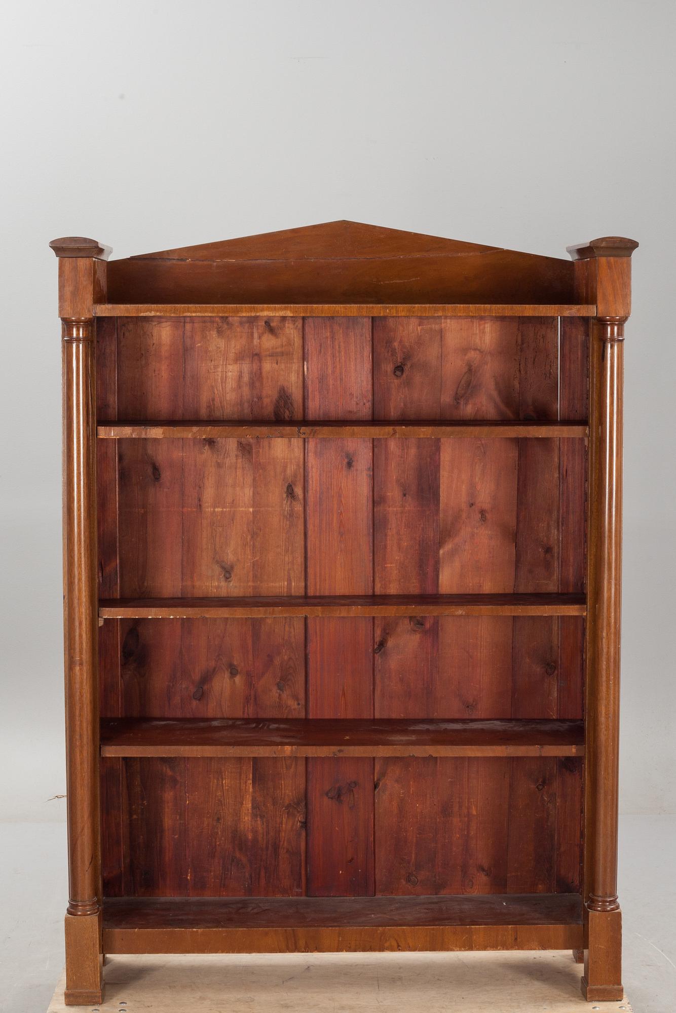 BOKHYLLA, empirestil, 1800-talets andra hälft.