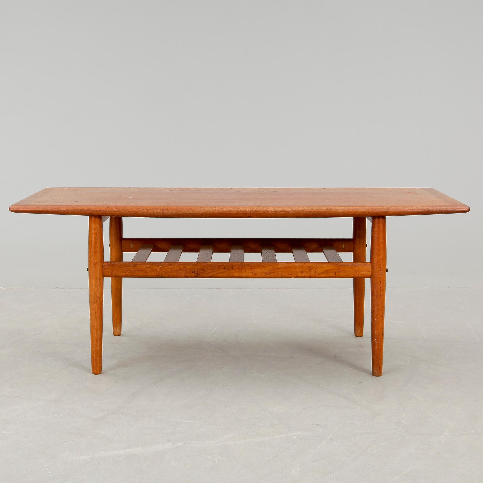 SOFFBORD, Grete Jalk, Glostrup möbelfabrik, Danmark, 1960-tal.