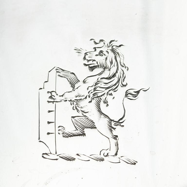 Tekök, silver, London 1788.