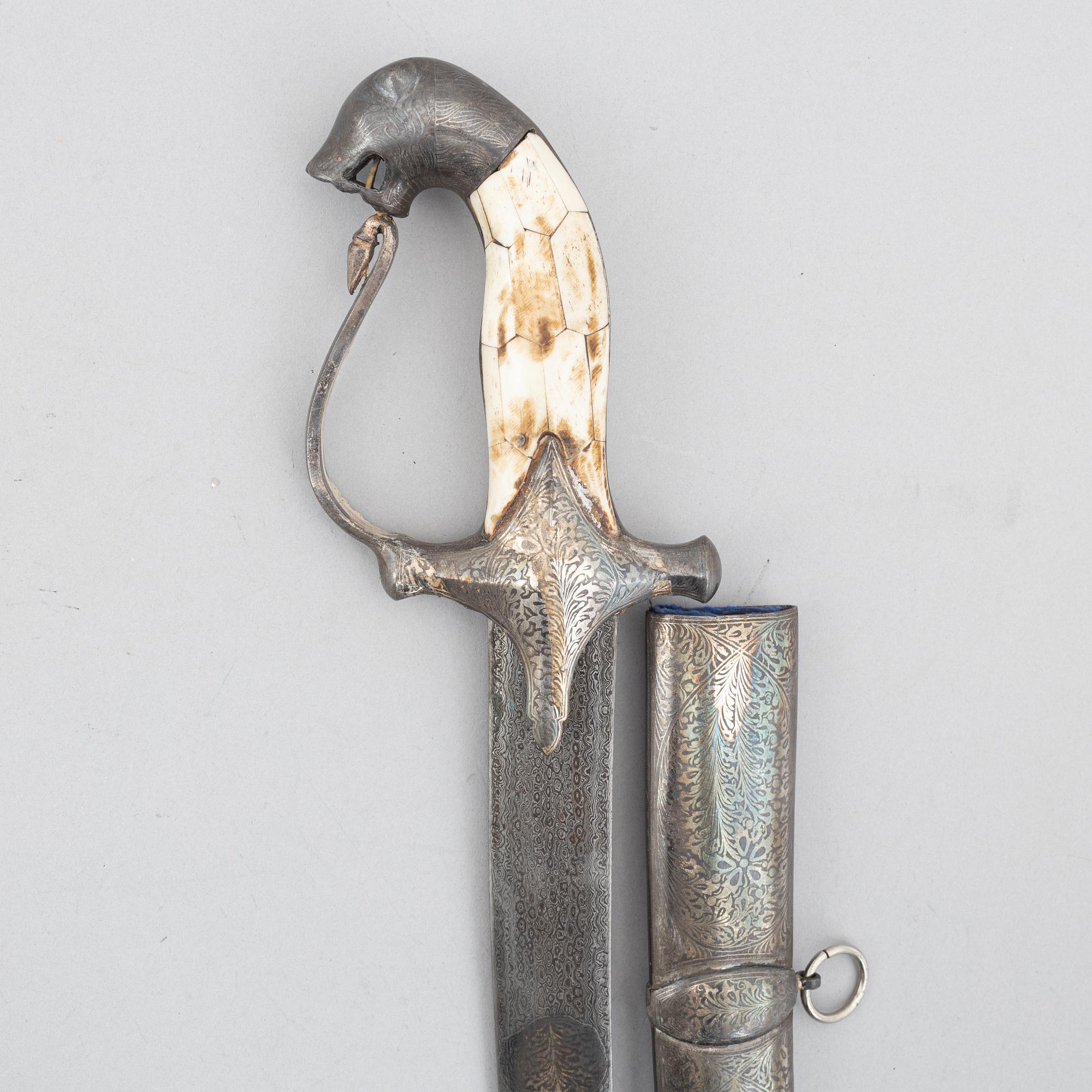 Short sword, Indo-Persian, 19th/20th century.