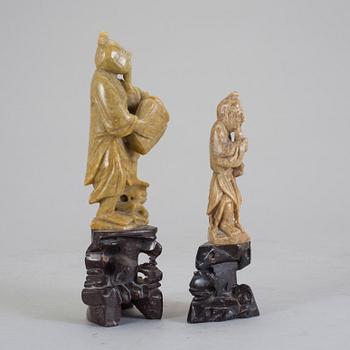 FIGURINER, 2 st, Kina, 1900-tal.