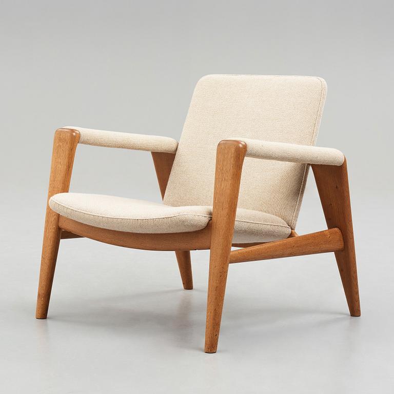 HANS J WEGNER, fåtölj "The Buck Chair", "JH523" Johannes Hansen, Danmark, 1950-tal.