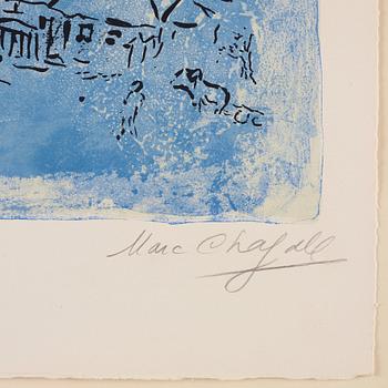 Marc Chagall, "Le ciel bleu".