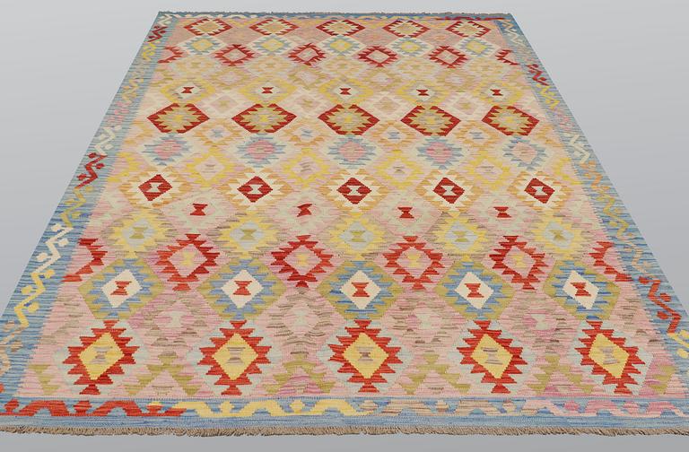 A carpet, Kilim, 297 x 205 cm.