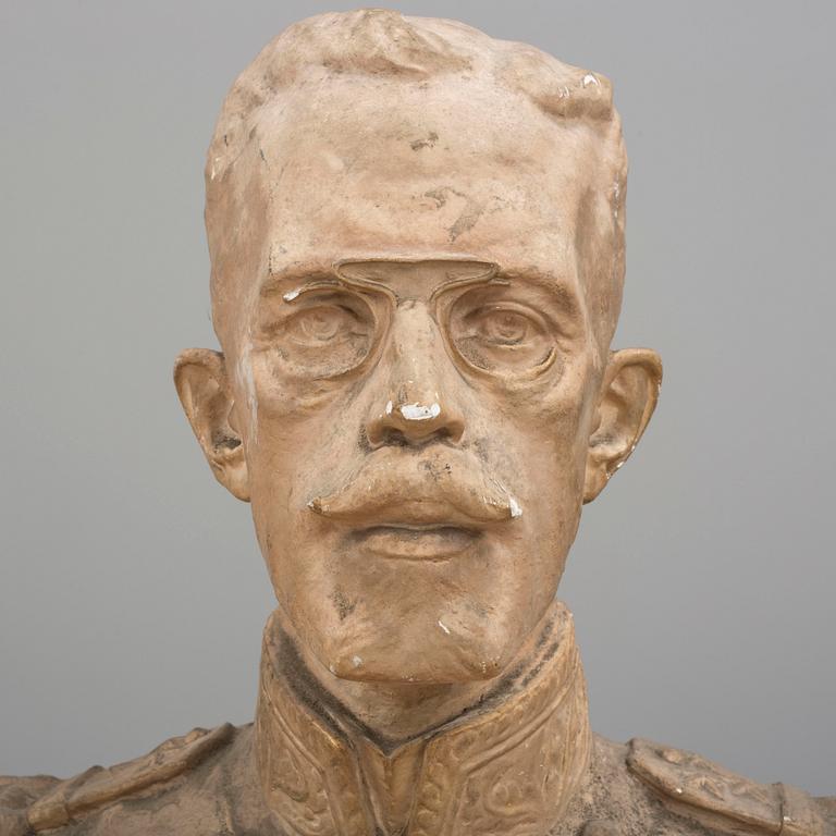 Two plaster sculptures by Sigrid Blomberg, early 20th century.