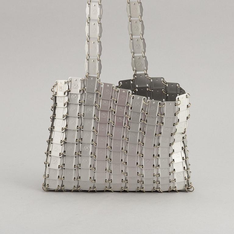 Paco Rabanne, a metal handbag, 1960's.