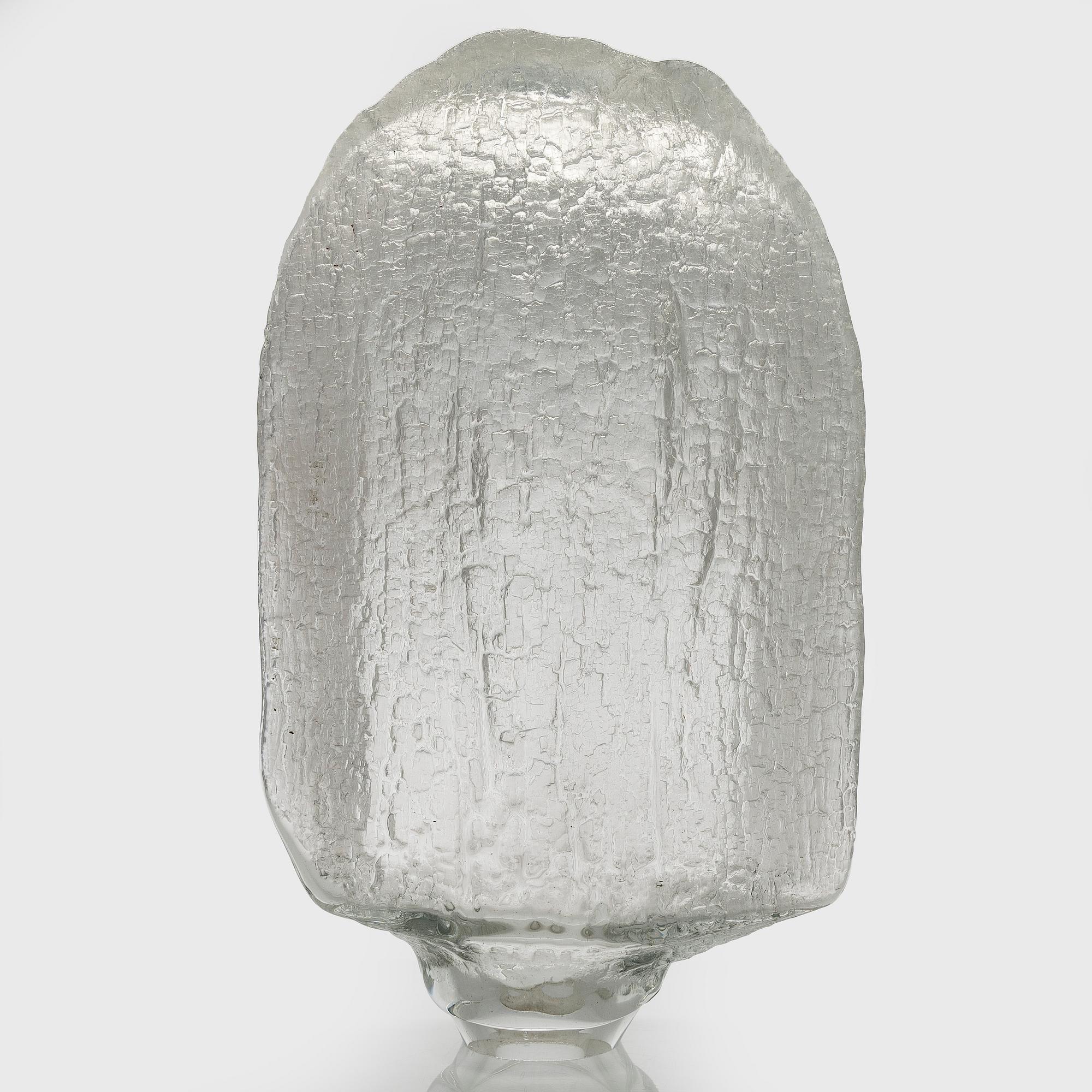 Timo Sarpaneva, veistos "Varjot" Finlandia sarjasta, signeerattu Timo Sarpaneva, Iittala 1964.