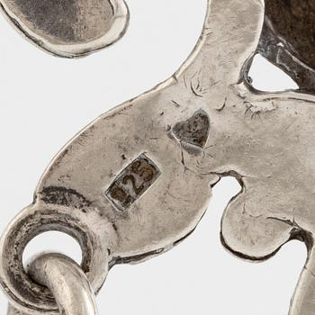 Seppo Tamminen, pendant, silver, with chain silver.