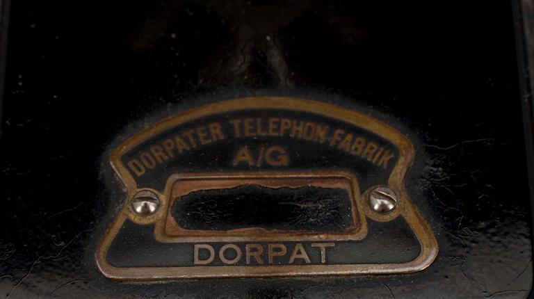 TELEFON, Estland, 1900-talets första hälft.