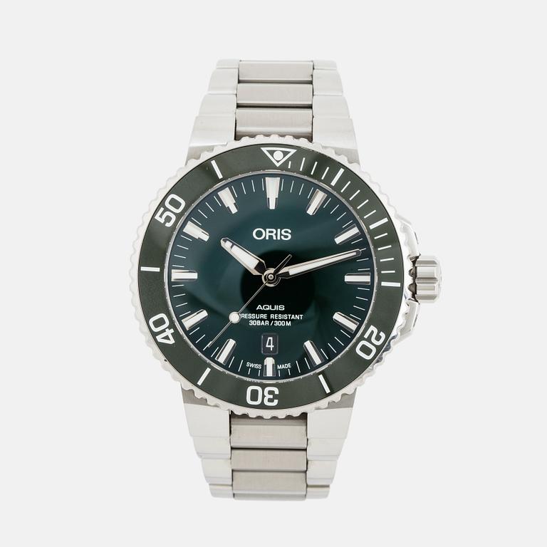 Oris, Aquis date, wristwatch, 43 mm.