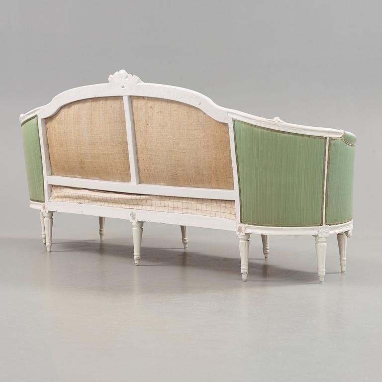 SOFFA. Gustavianskt stockholmsarbete, 1700-talets slut.